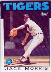 1986 Topps Baseball Cards      270     Jack Morris